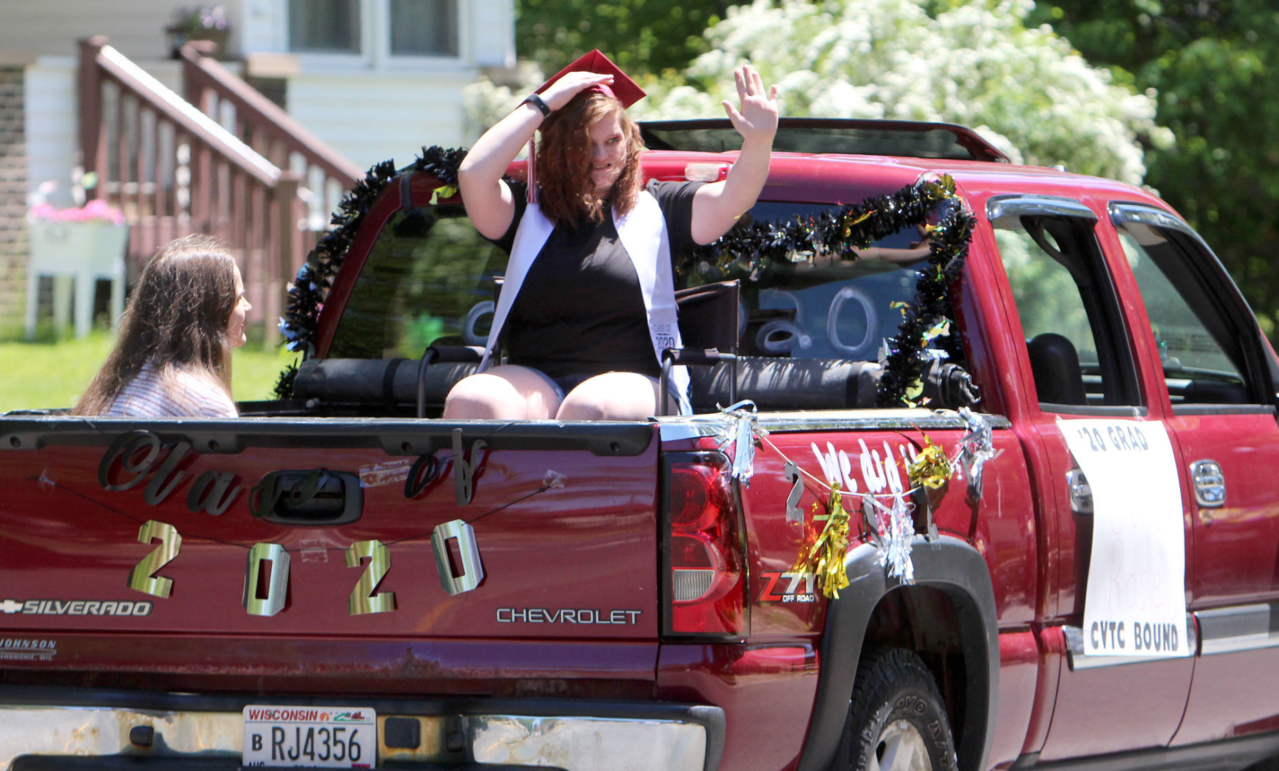 Menomonie High School Graduation Parade 5-31-20